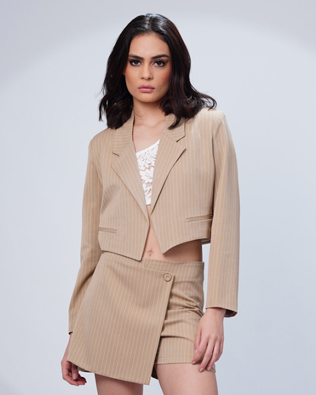 Blazer corto diplomático