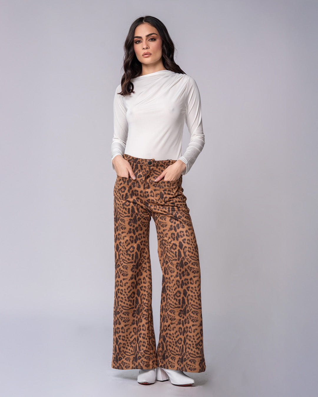 Pantalón Animal print