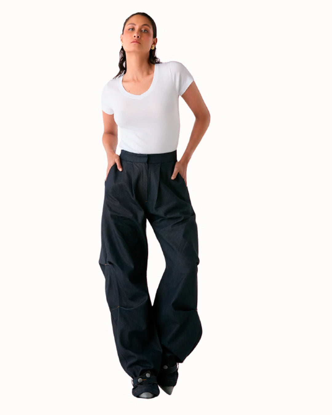 Pantalón baggy denim